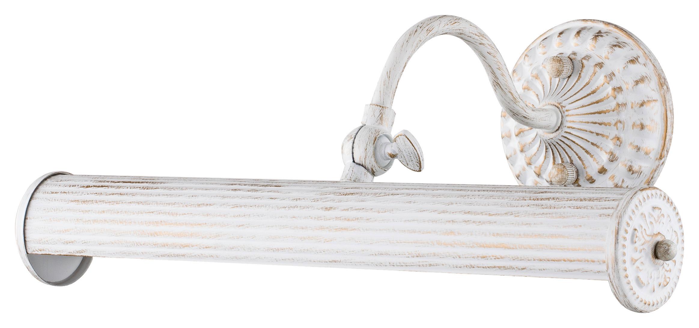 Spiegelleuchte Renoir Weiß max. 25 Watt - Weiß, Trend, Metall (35,9/12,2/21,2cm) - MAYTONI