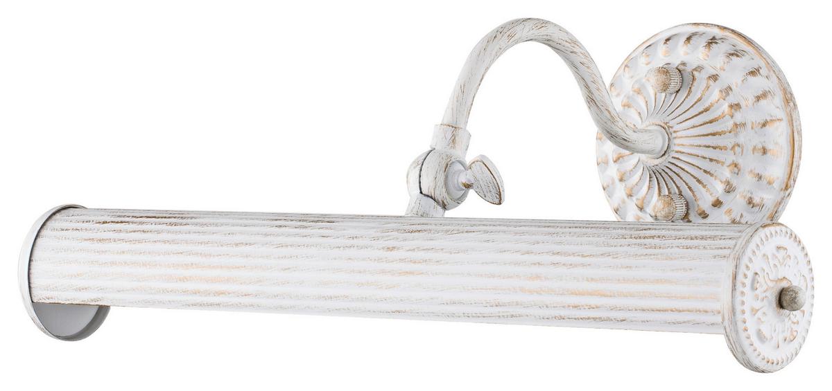 Spiegelleuchte Renoir Weiß max. 25 Watt - Weiß, Trend, Metall (35,9/12,2/21,2cm) - MAYTONI