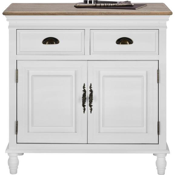 Flur Kommode Weiß Vintage - Kommode Flur Schrank Weiss Braun Landhaus