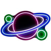 LED-Dekoleuchte Erdio Weiß/Transparent 7,8 Watt - Transparent/Weiß, MODERN, Kunststoff (40/26/1cm) - Mömax