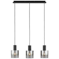 LAMPA WISZĄCA ALESUND - czarny, Design, metal/szkło (90/20/120cm) - Dieter Knoll