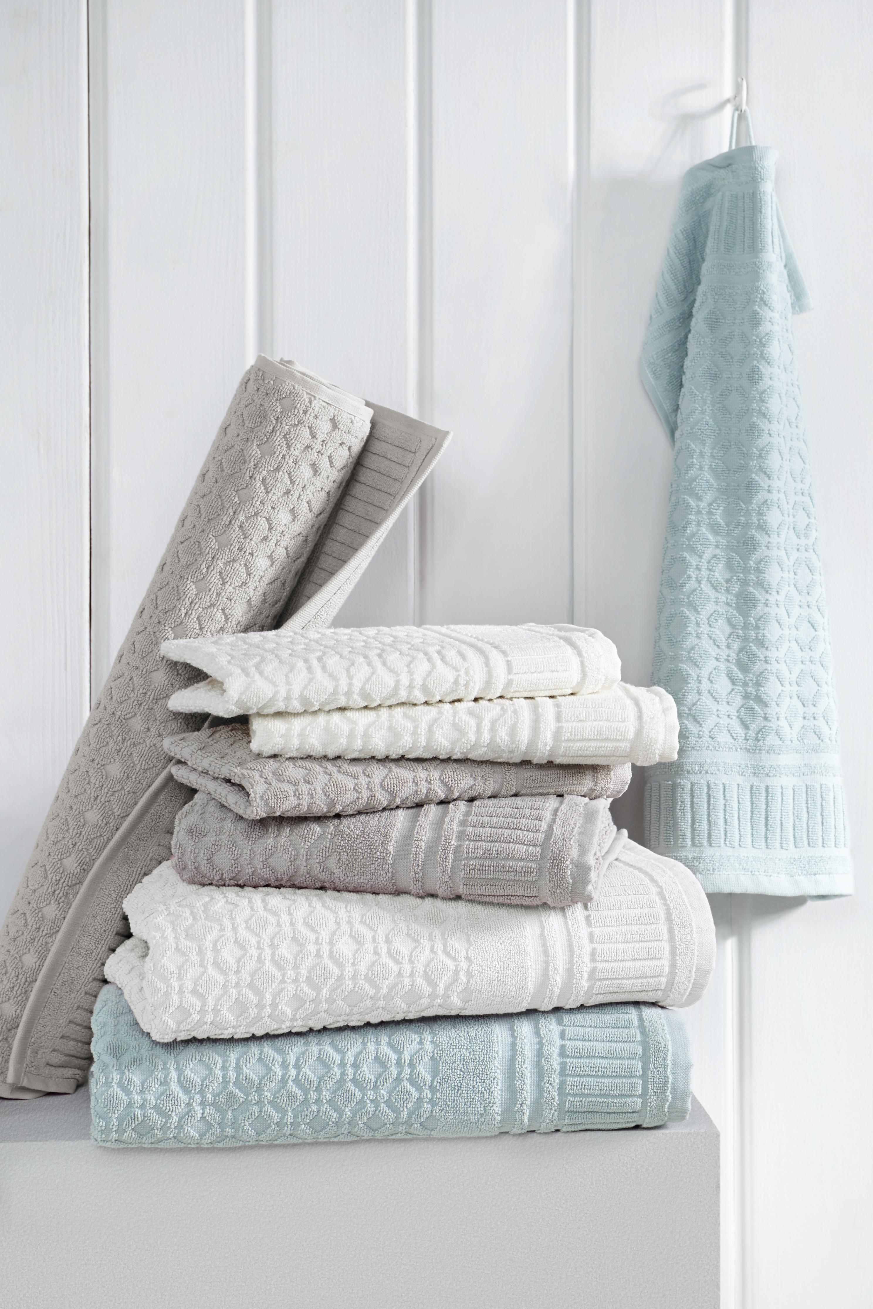 Waschhandschuh Carina Jade-Grün - Grün, Romantik / Landhaus, Textil (16/21cm) - Modern Living
