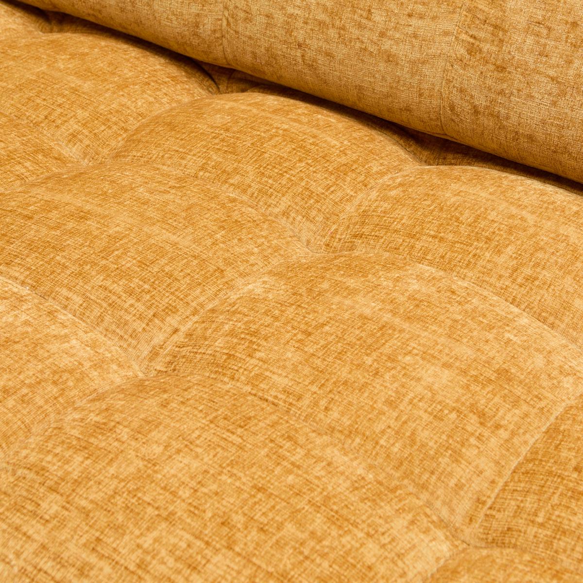 Wohnlandschaft New York Rechts Bronze ca. 261x87-104x288cm - Schwarz/Bronzefarben, MODERN, Holzwerkstoff/Textil (261/87-104/288cm) - Premium Living