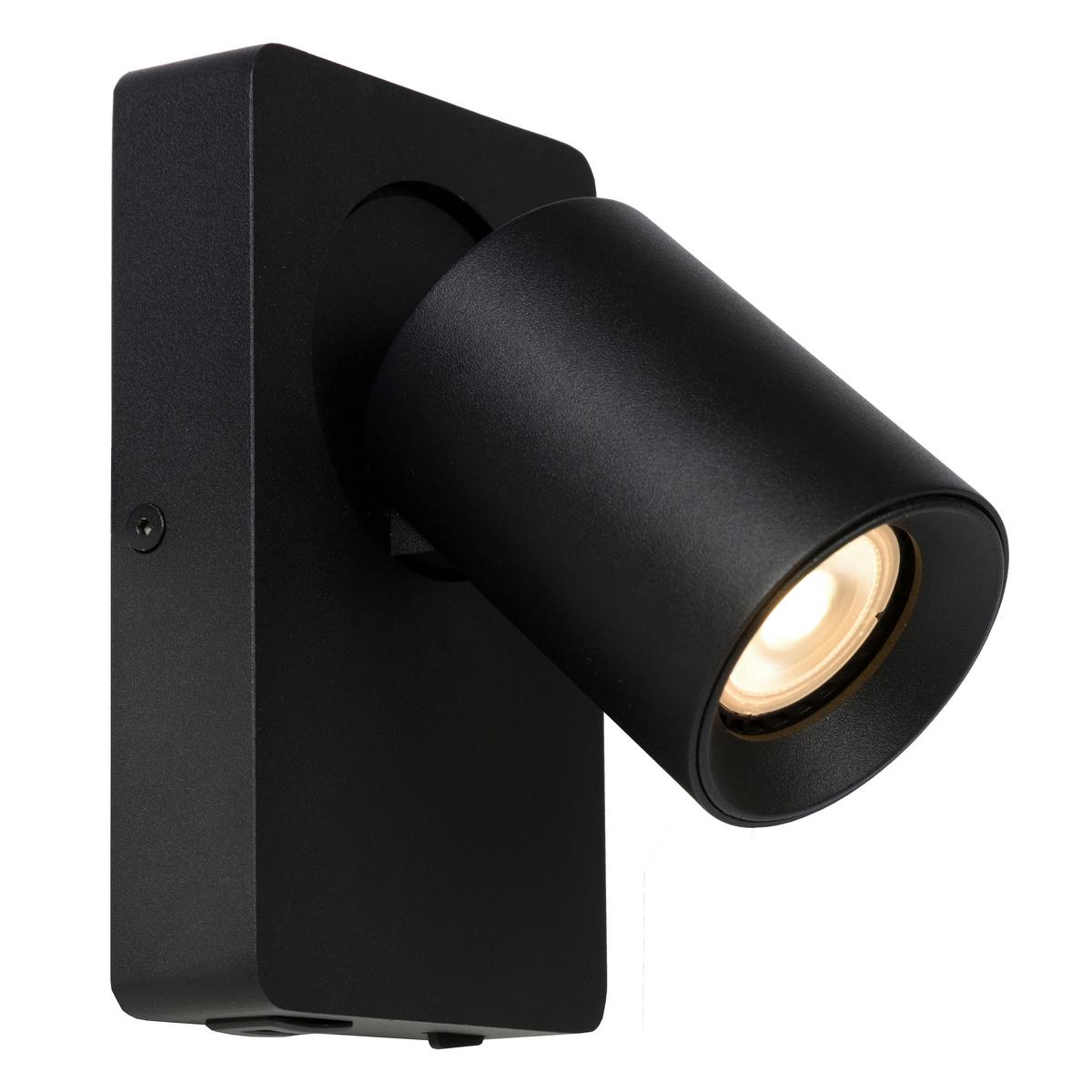 Led-strahler 09929/06/30 Nigel - Schwarz, Basics, Metall (10/11.8/16cm) - Lucide