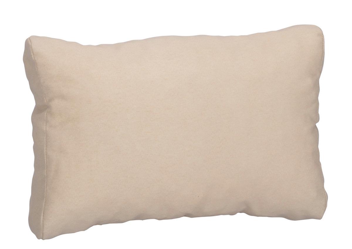 Loungekissen ca. 80x40 cm Beige - Beige, Basics, Textil (80/40/20cm) - Gardenson