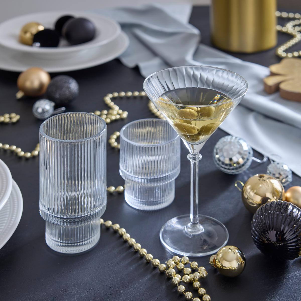 GLÄSERSET MARTINI - Klar, MODERN, Glas - Mömax