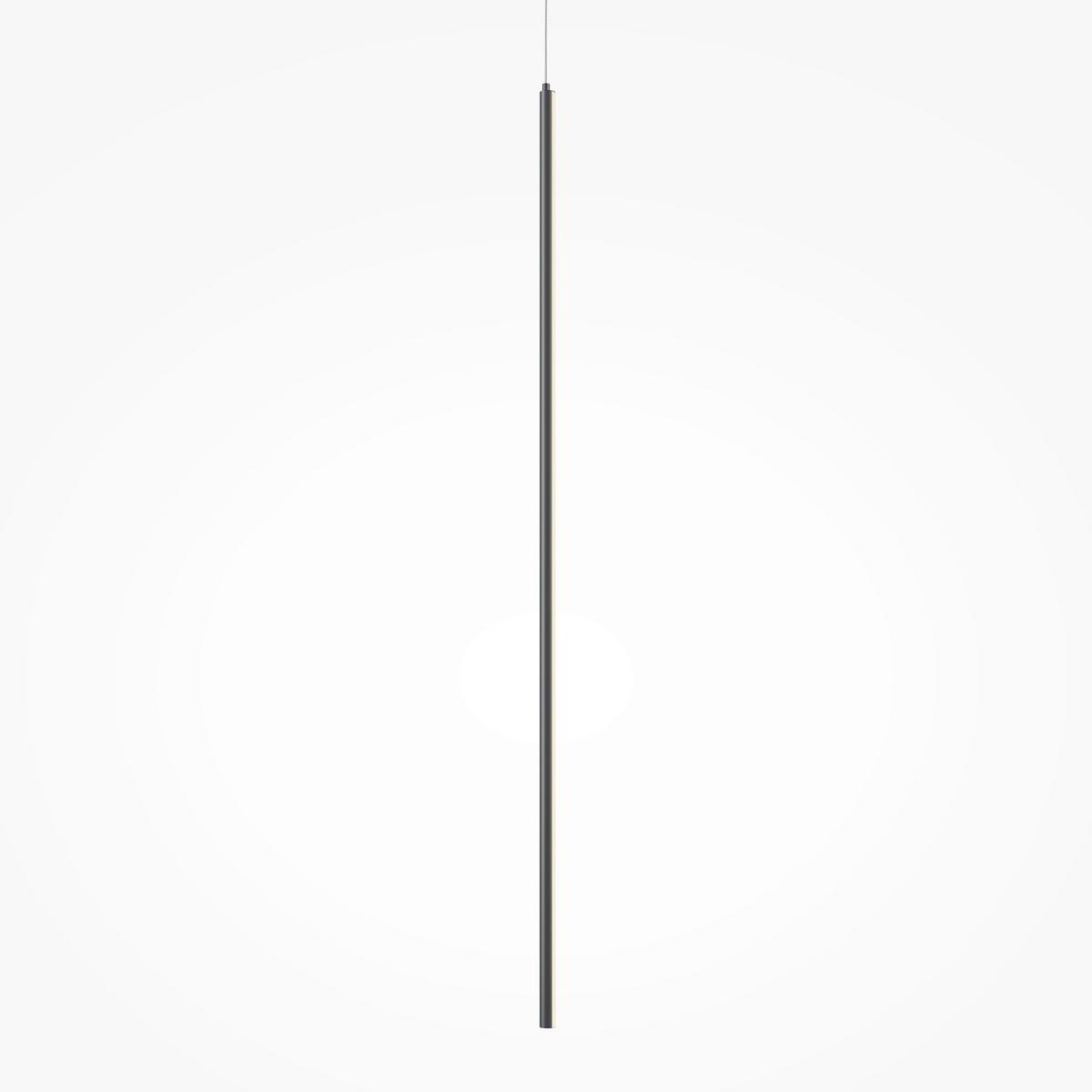 Pendelleuchte Mod246pl-L24bk1 - Schwarz, Design, Metall (1.7/415cm) - MAYTONI