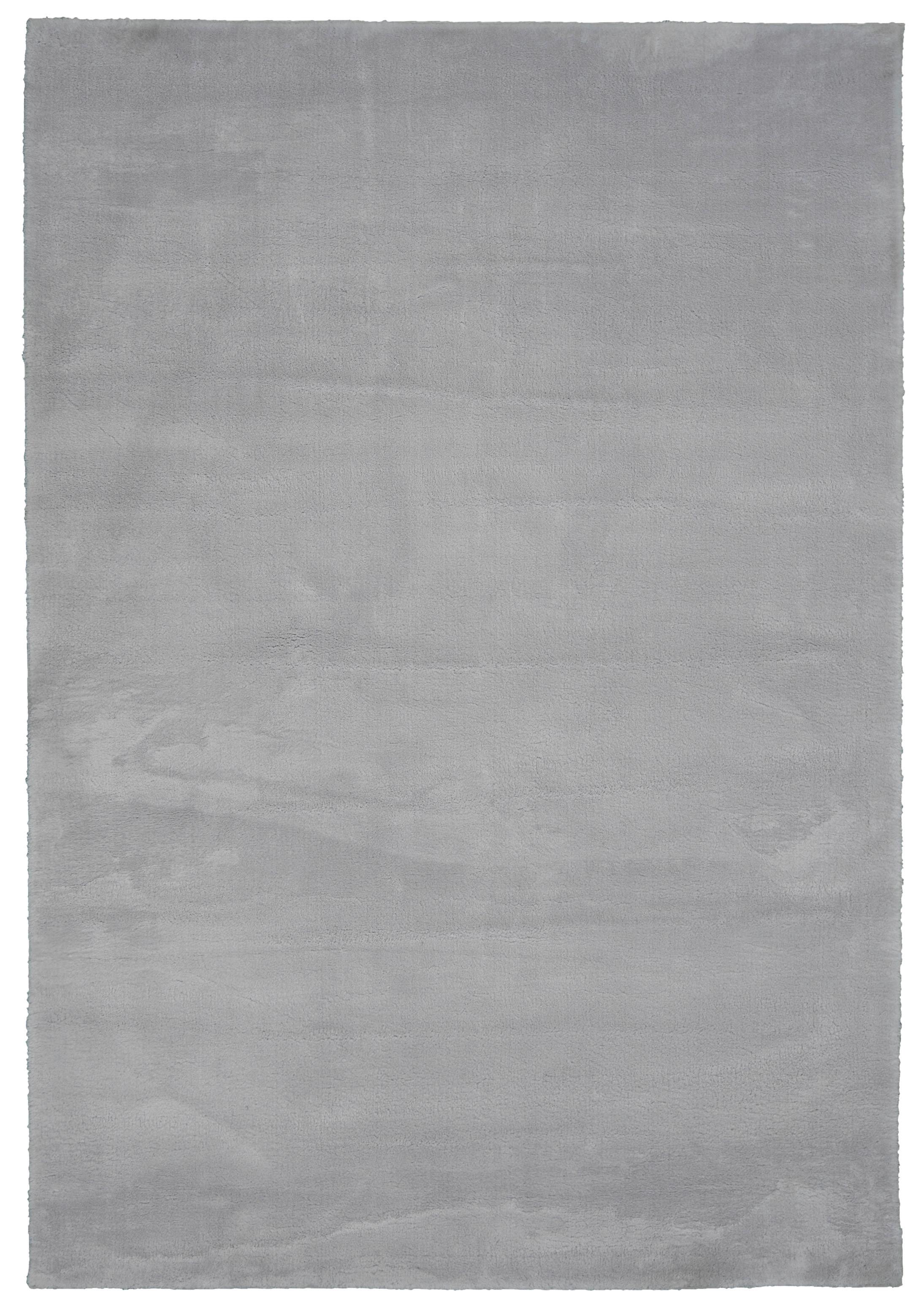 Hochflorteppich Nemo in Grau ca. 60x110cm - Grau, Basics, Textil (60/110cm) - Mömax