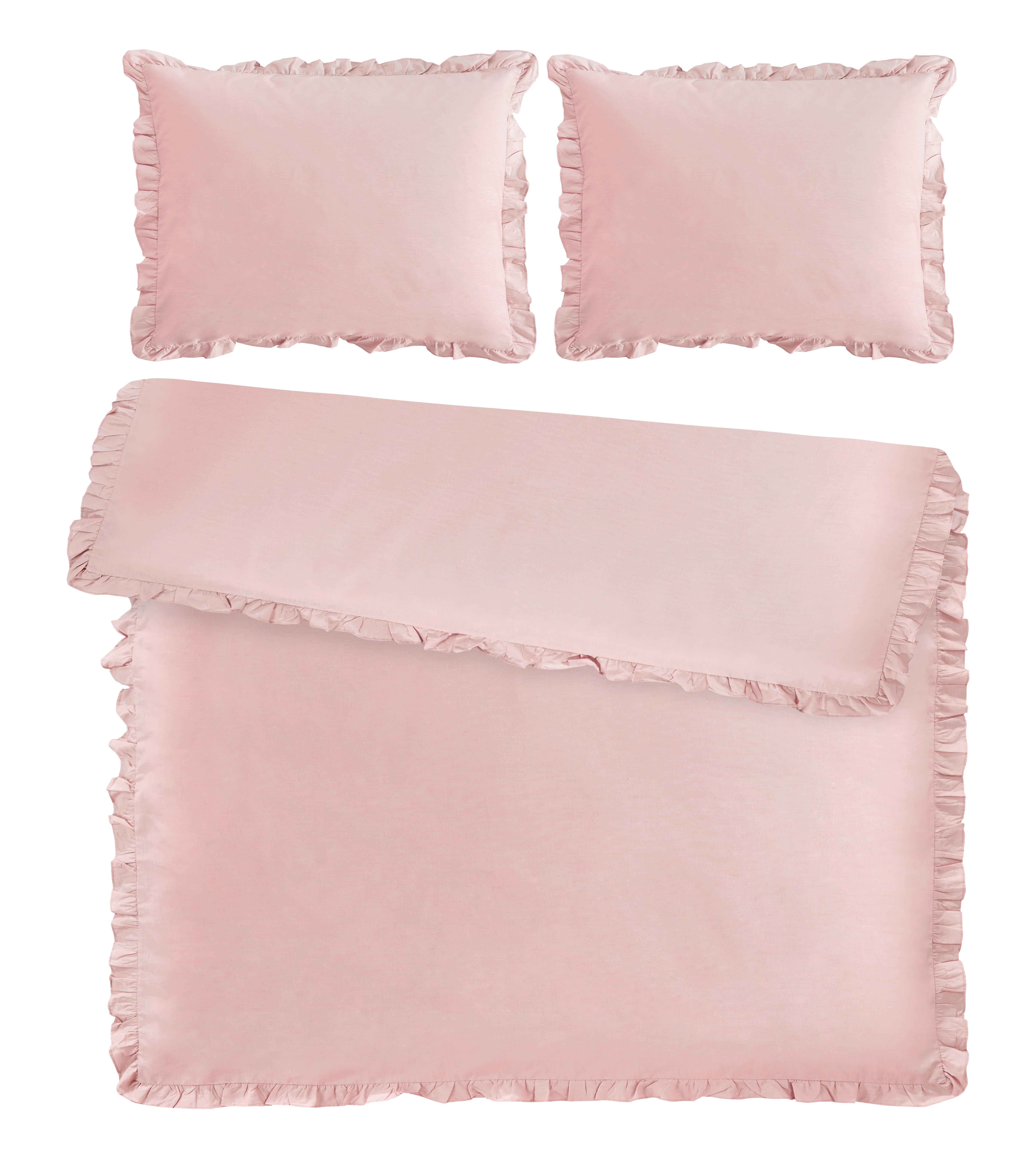 Lenjerie de pat Ruschen cca. 200x220/2x50x70 cm - textil (200/220cm) - Modern Living