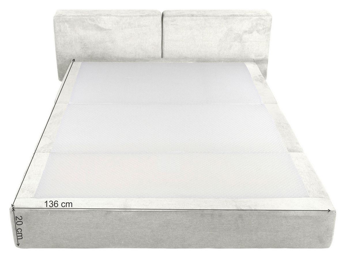 Kanapéágy Bézs Smart Beige - bézs, Konventionell, textil (136/190cm)