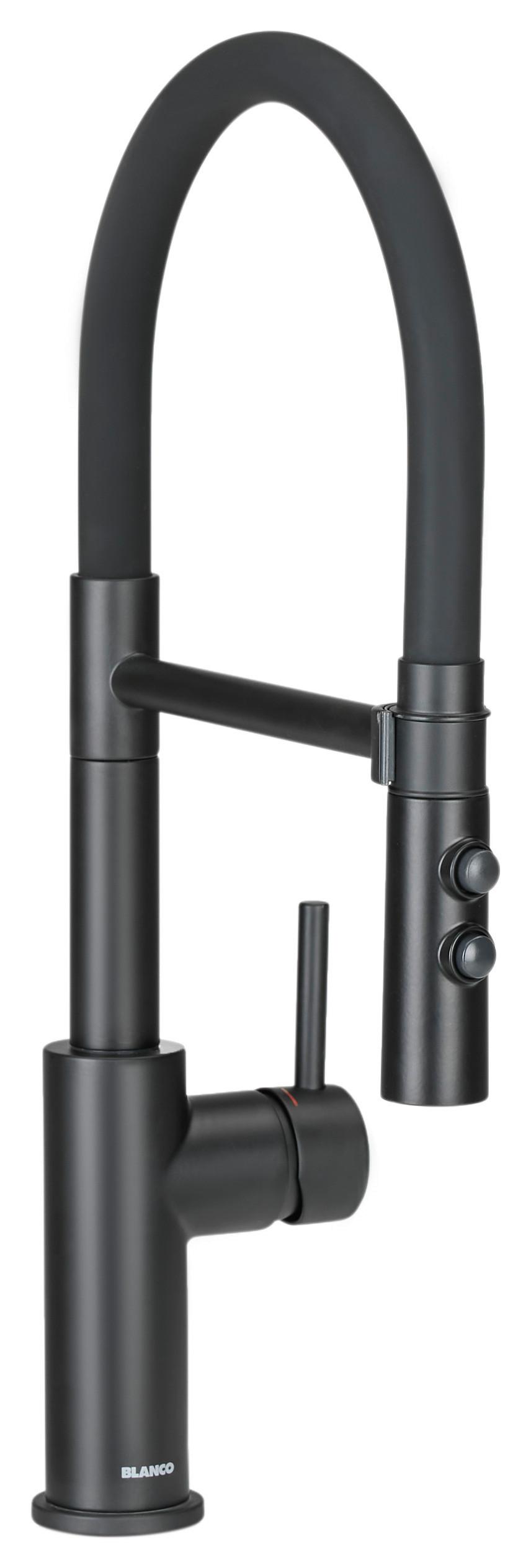 Spültischarmatur 525793 in Schwarz - Schwarz, Trend, Metall (47,5cm) - Blanco