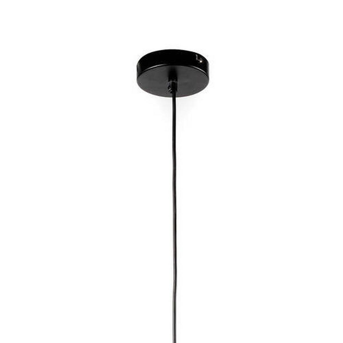Hängeleuchte Fiore Schwarz max. 22 Watt - Schwarz, Design, Metall (83/107cm)