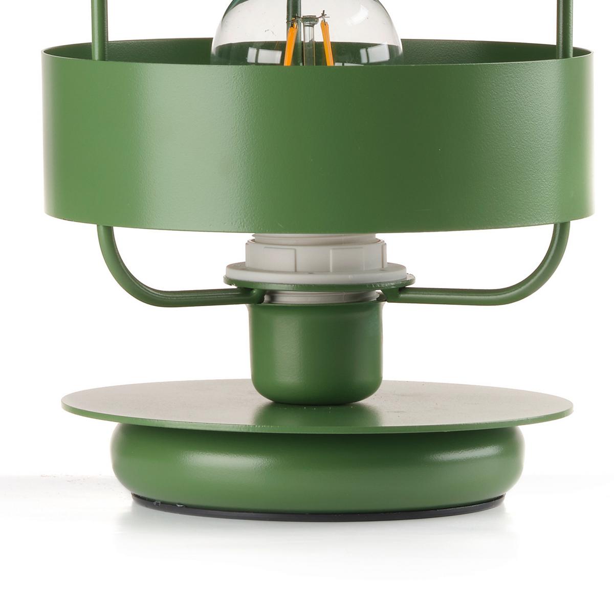 Nachttischleuchte verde Ulisse Grün max. 22 Watt - Grün, Design, Metall (17/28.5cm)