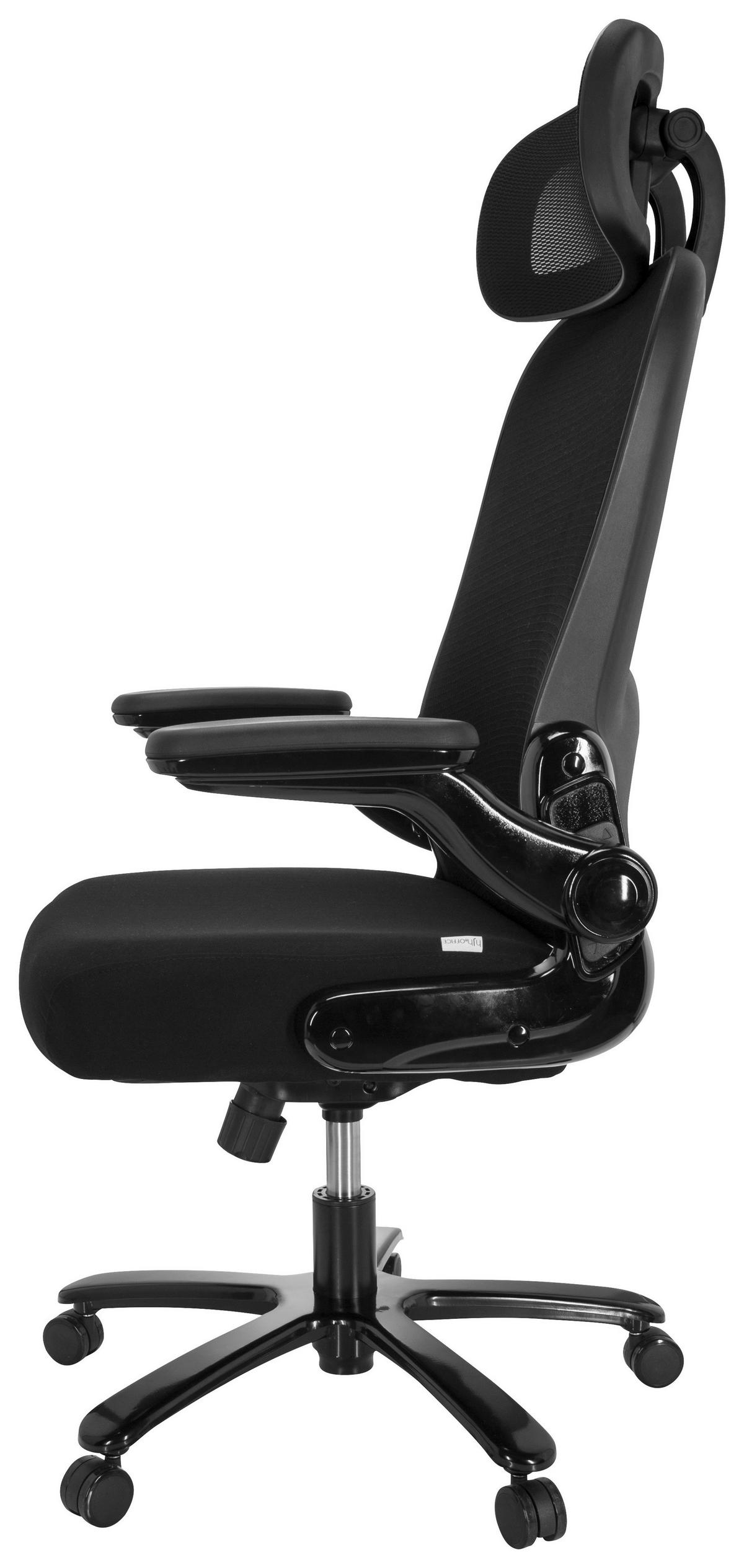 Pisarniški Stol Instructor Sw I Pro, Črna - črna, Moderno, kovina/umetna masa (75/142/63cm) - MID.YOU