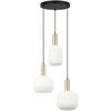 HÄNGLAMPA SCHER - vit/svart, Modern, metall/glas (36/36/120cm) - Mömax
