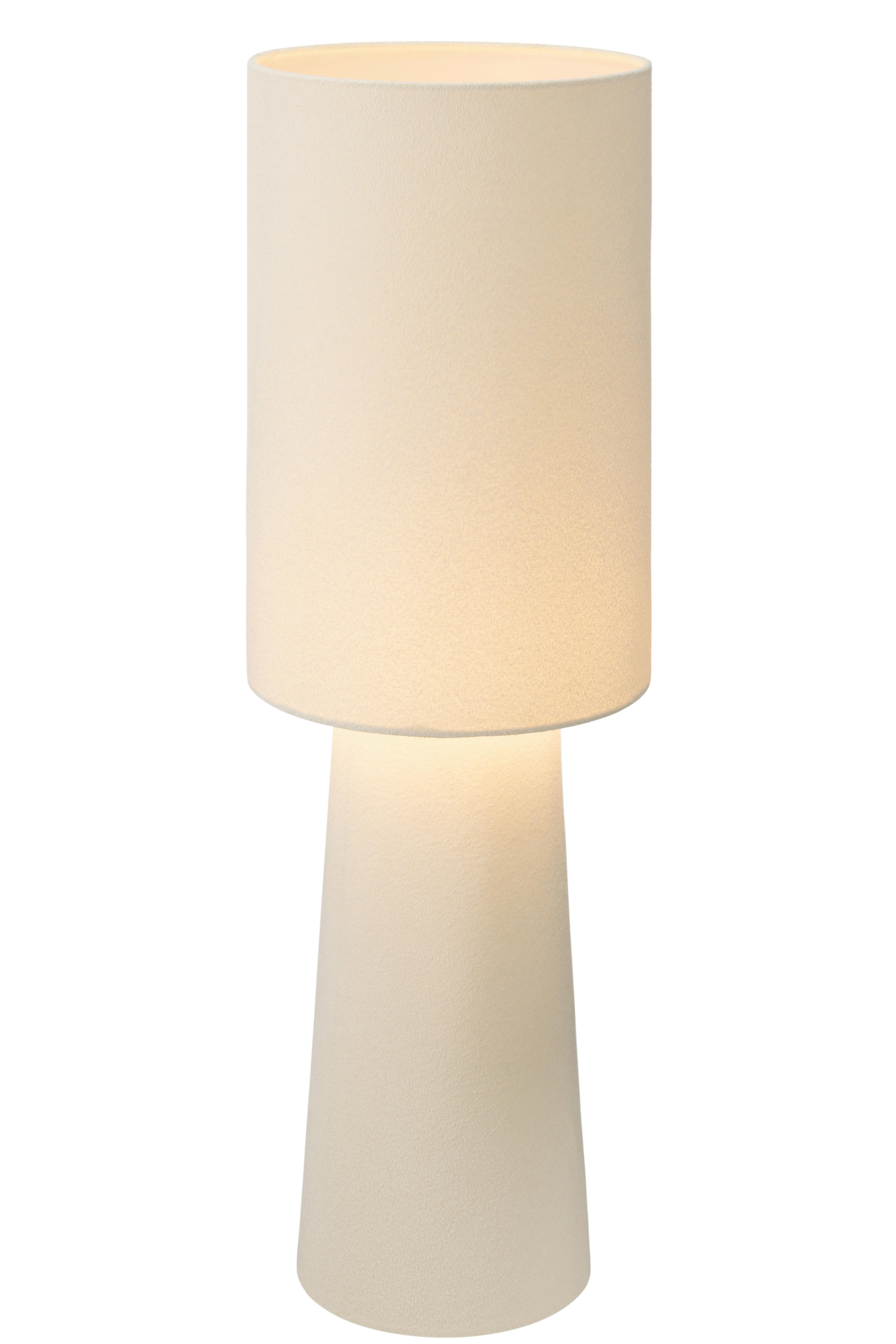 GOLVLAMPA WITE - vit, Modern, metall/textil (35/35/116cm) - Mömax