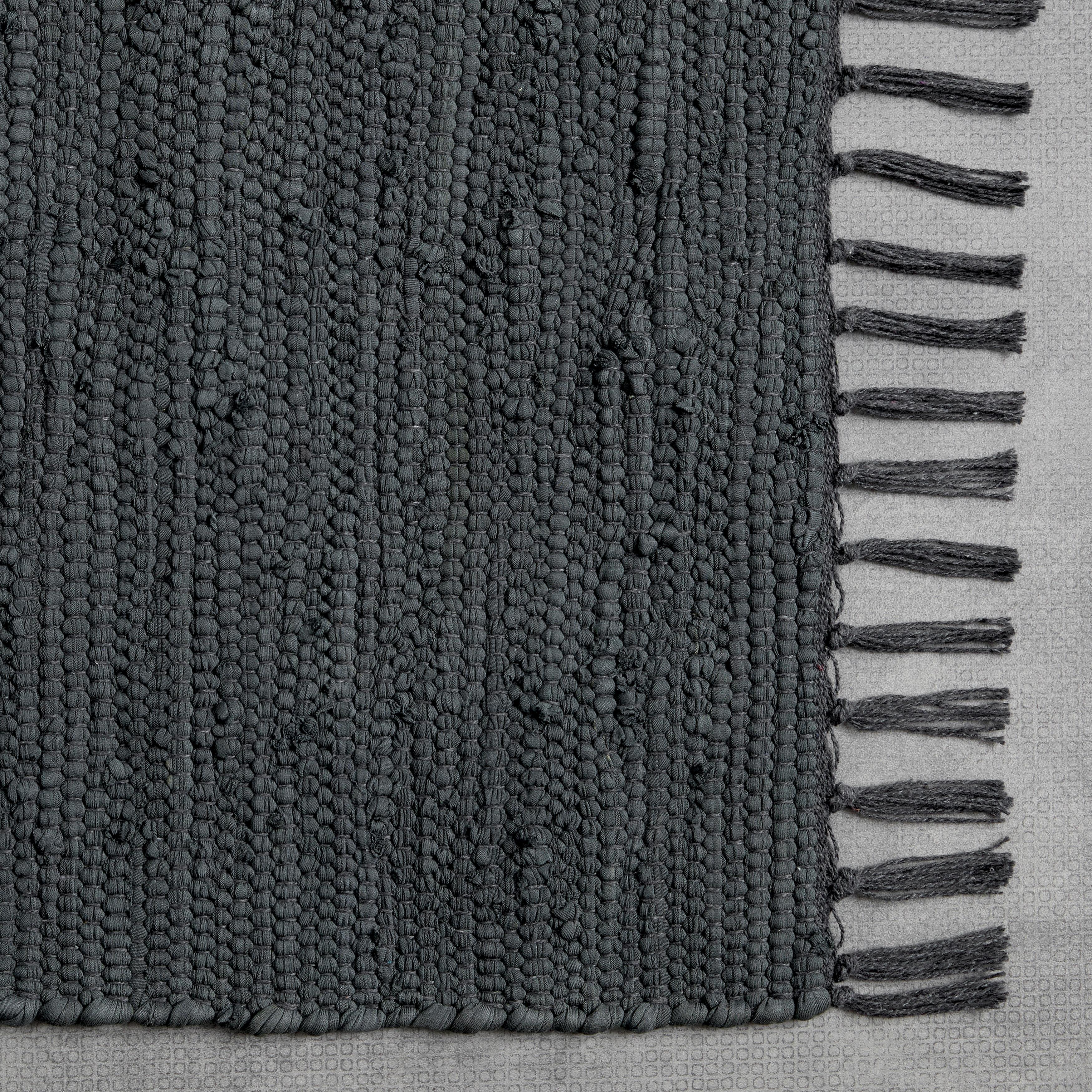 TRASMATTA JULIA 3 - mörkgrå, Romantik / Lanthus, textil (70/230cm) - Mömax