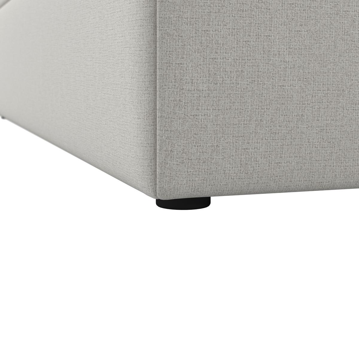 Box Ágy Marco - bézs, Modern, textil/fa (160/200cm) - Bessagi