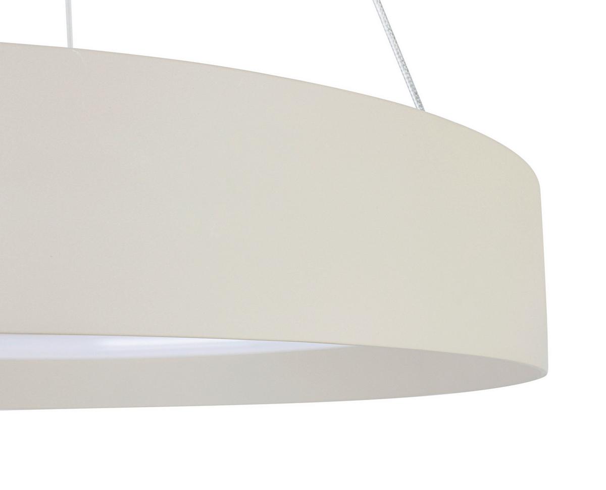 LAMPA WISZĄCA TERESA - biały/kolor piaskowy, Trend, tworzywo sztuczne/metal (58,4/120cm) - Collet's Monde