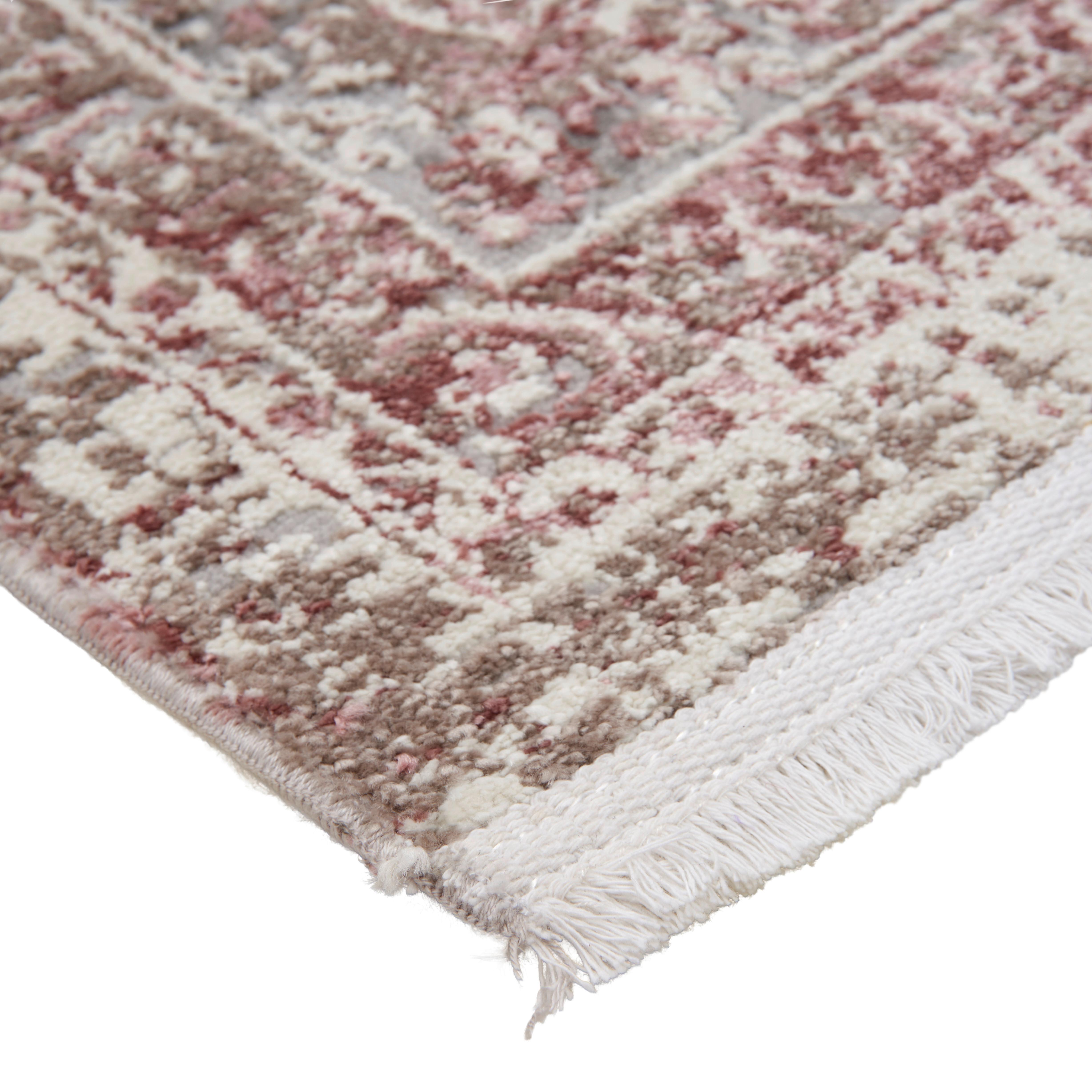 VÄVD MATTA MARCUS 2 - rosa, textil (120/170cm) - Mömax