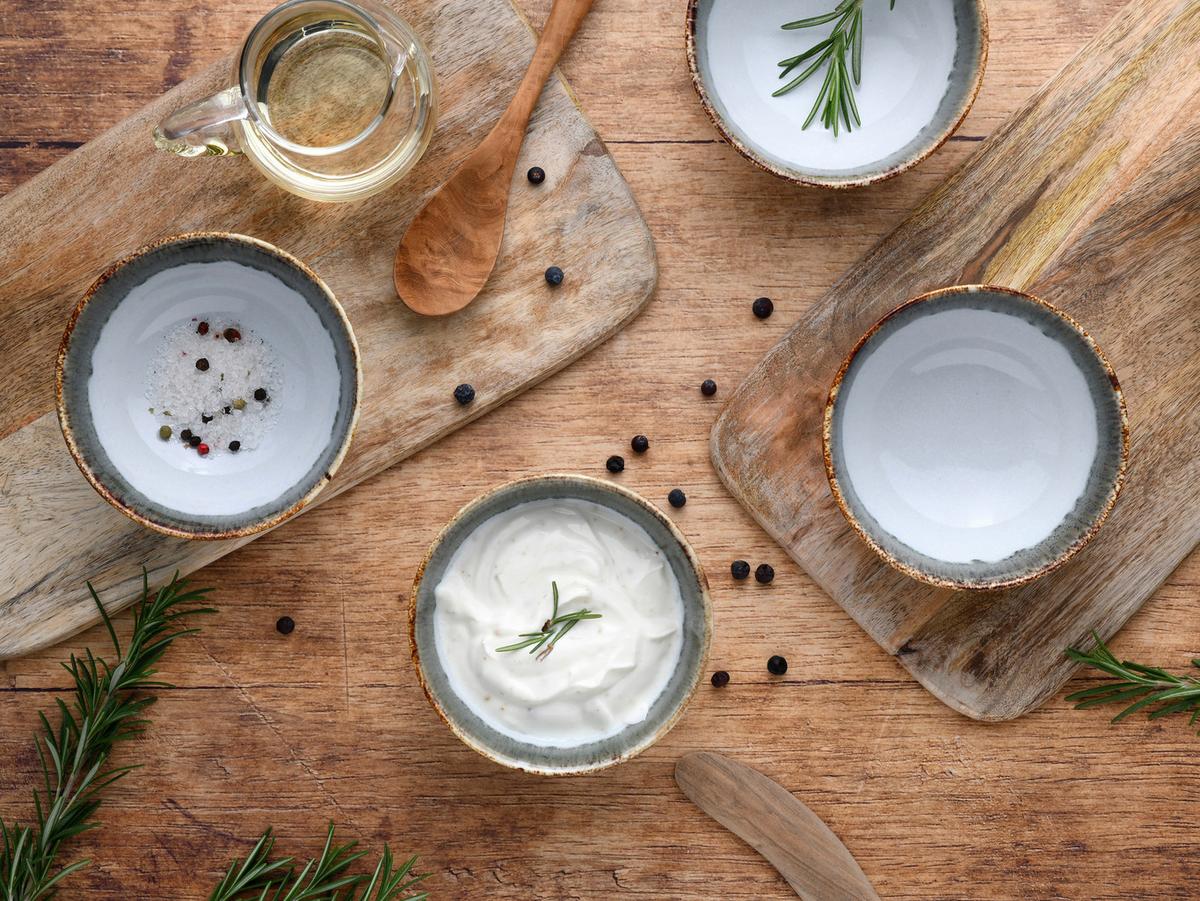 Set Skodelic Za Omake Cascade Stein, 6-Delni - siva/bela, Design, keramika (11,5cm) - Creatable