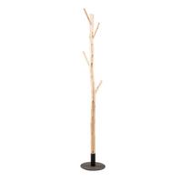 Kleiderständer Samuel 3 Eukalyptusholzfarben - Eukalyptusholzfarben, MODERN, Holz (30/180cm) - Mömax