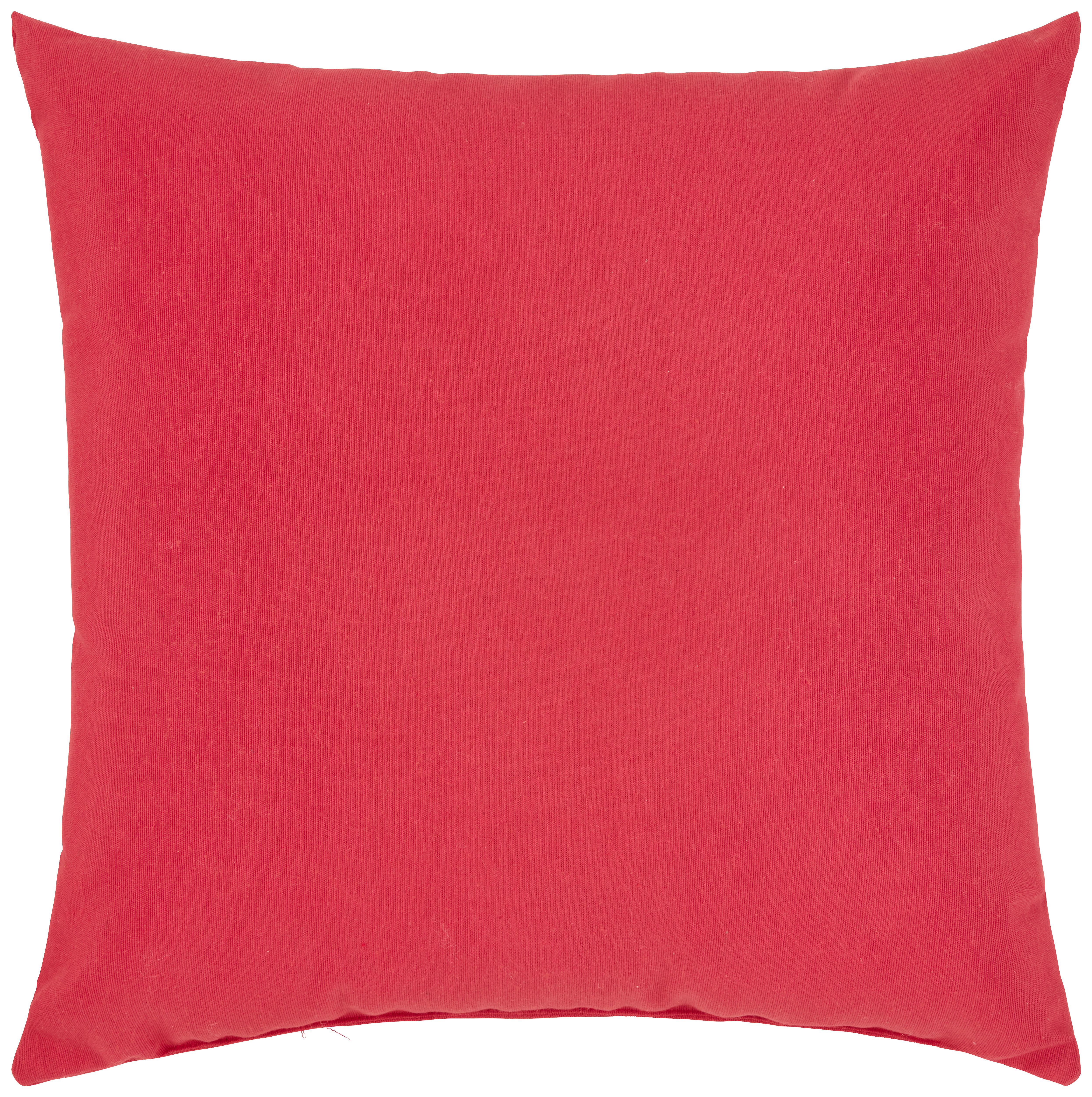 Zierkissen Littlemex in Rot ca. 38x38cm - Rot, Konventionell (38/38cm) - Modern Living