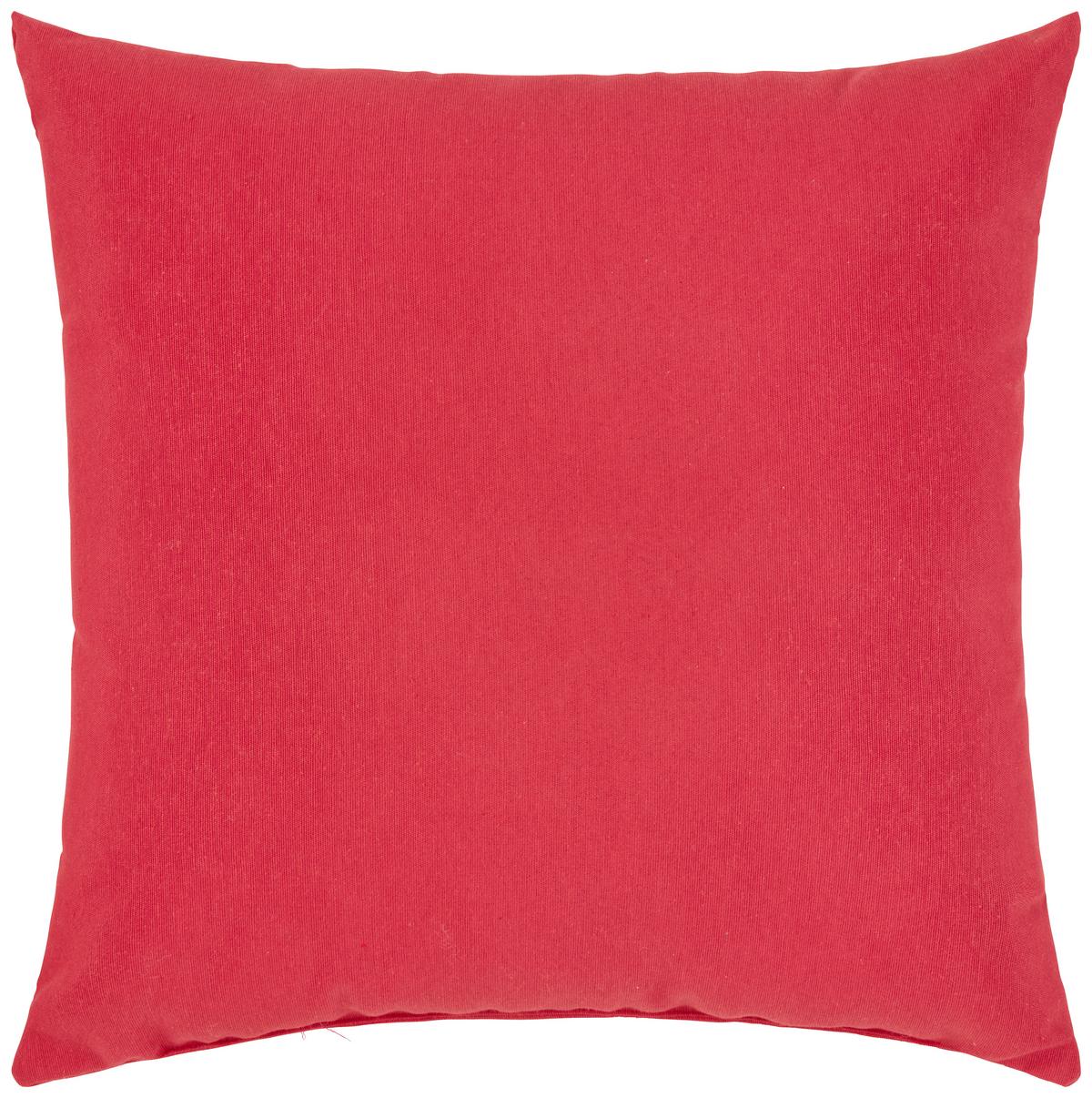 Zierkissen Littlemex in Rot ca. 38x38cm - Rot, Konventionell (38/38cm) - Modern Living