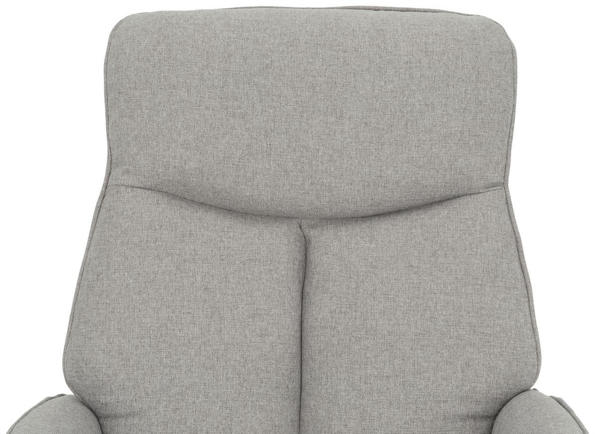 FOTEL TELEWIZYJNY TANJA - czarny/szary, Design, metal/tkanina (71/105/85cm) - MID.YOU