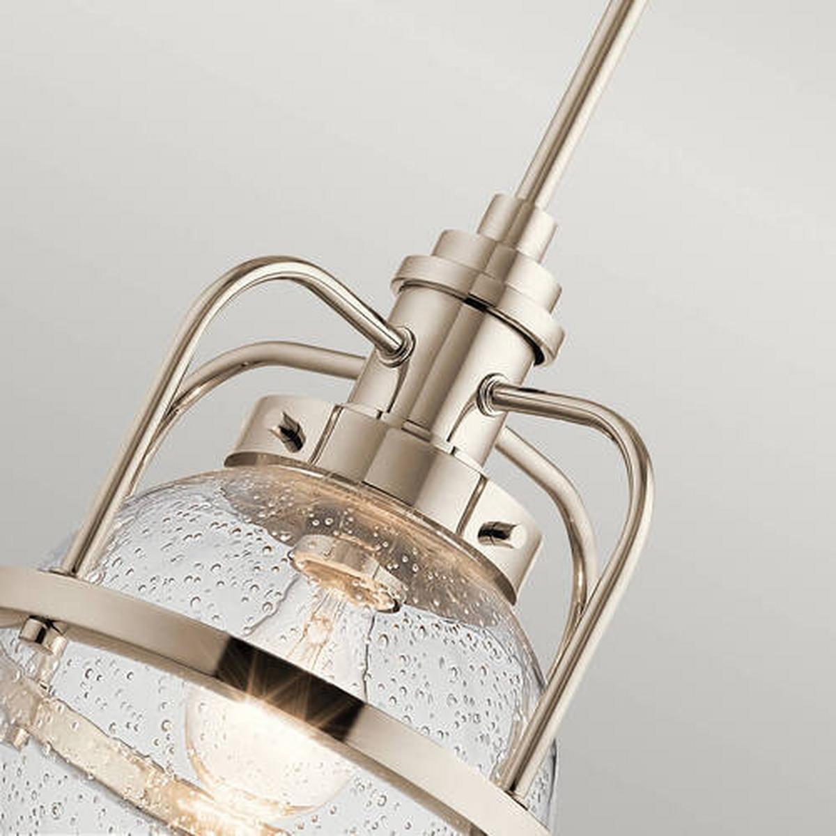 Viseća Svjetiljka Triocent - boje nikla, Konvencionalno, staklo/metal (24/37.6cm) - Elstead Lighting