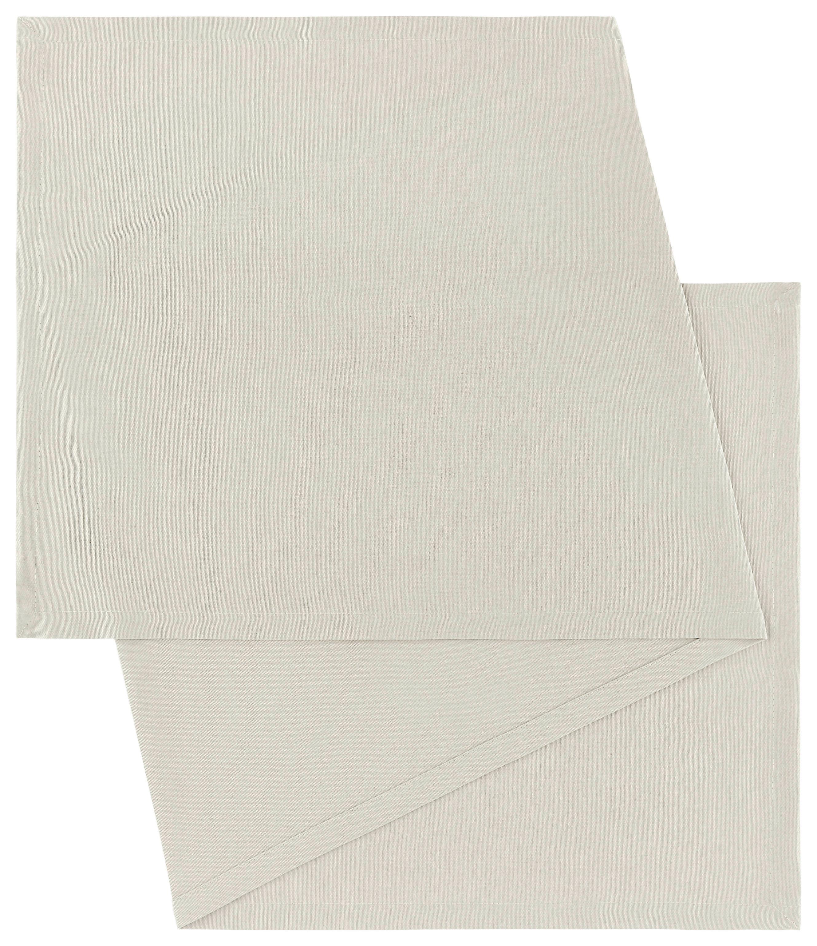 TISCHLÄUFER STEFFI UNI - Taupe, KONVENTIONELL, Textil (45/150cm) - Mömax