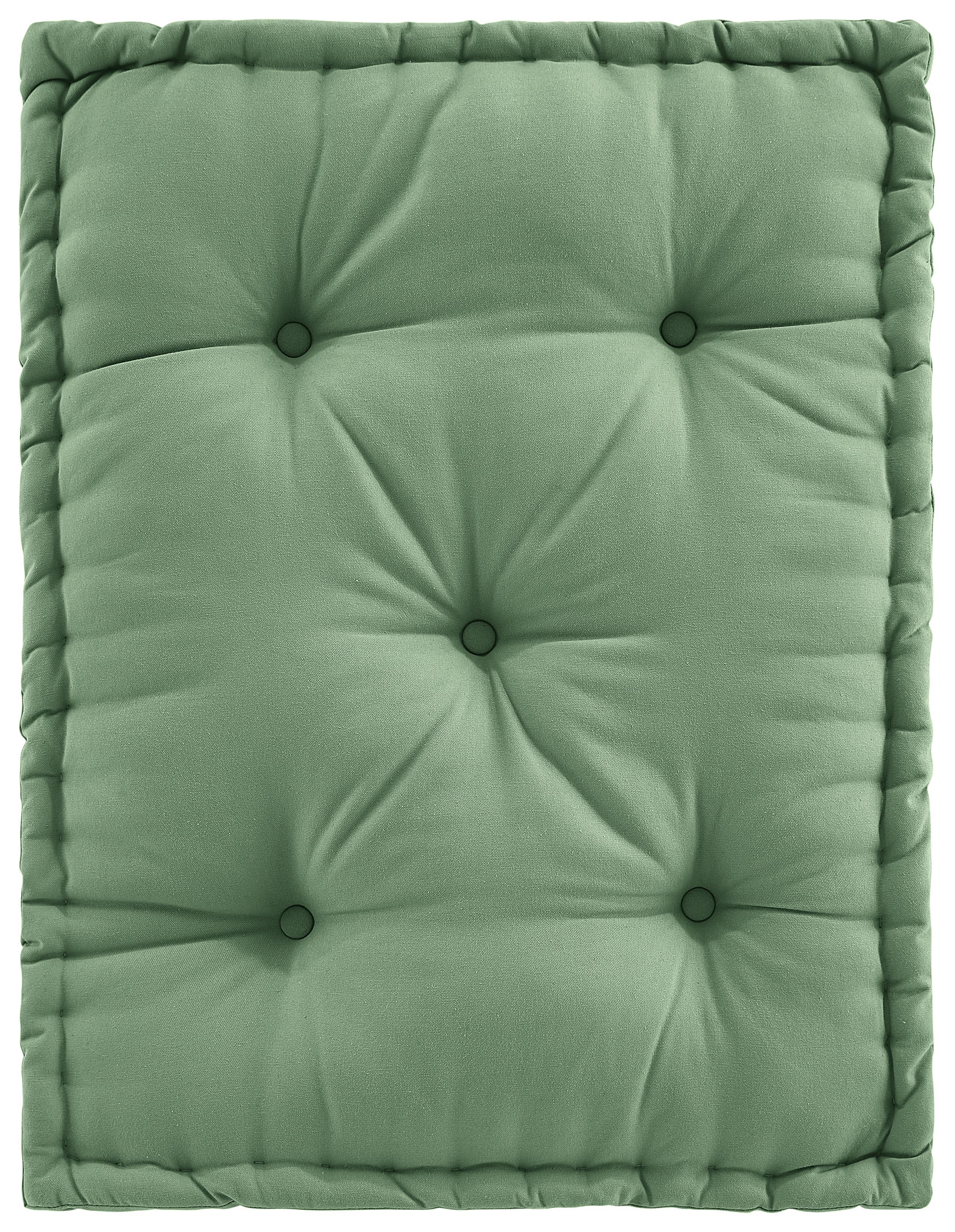 Palettenkissen Palette in Grün ca. 60x80x12cm - Grün, Textil (60/80/12cm) - Mömax modern living