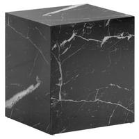 COUCHTISCH MONOBLOC - Schwarz Hochglanz, Lifestyle, Holzwerkstoff (40/40/45cm) - Livetastic