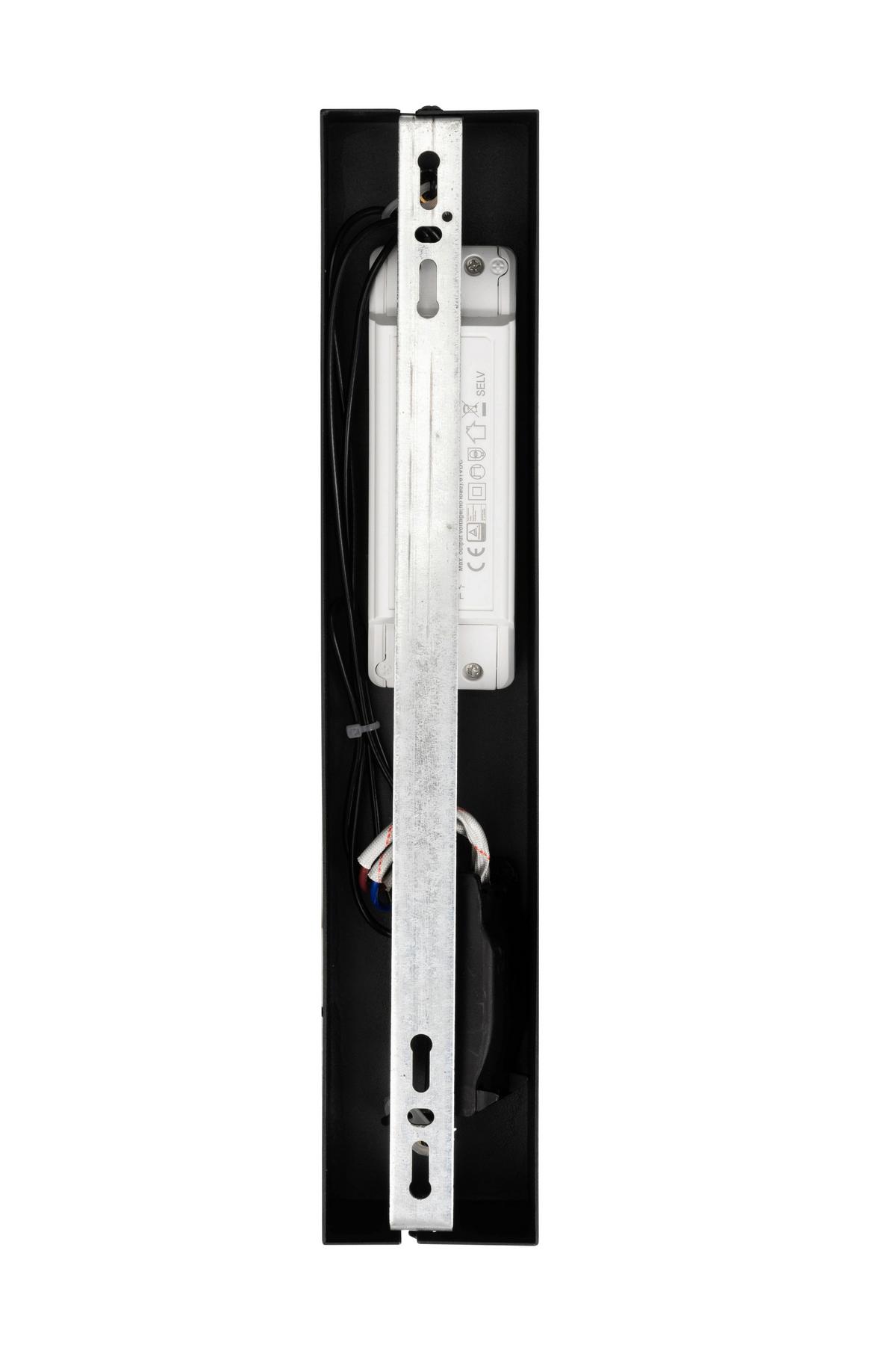 LAMPA WISZĄCA LED HENDERSON *SBN* - czarny, Design, tworzywo sztuczne/metal (89/6/150cm) - Novel