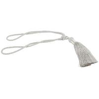 embrasse de rideaux in Silberfarben - couleur argentée, textile (58cm) - Modern Living