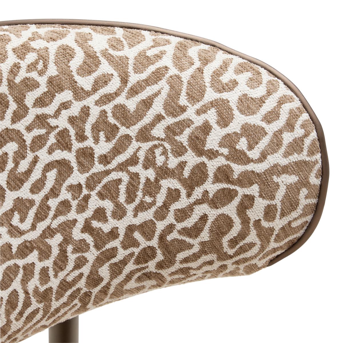 Sessel Leano Braun - Braun, LIFESTYLE, Textil/Metall (54/80/59cm) - Premium Living