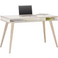 Pisalna Miza Billund - bela/hrast, Moderno, leseni material/les (120/75/60cm) - Modern Living Pisalna Miza Billund - bela/hrast, Moderno, leseni material/les (120/75/60cm) - Modern Living