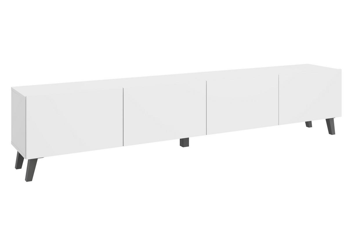 LOWBOARD LOWBOARD PHUKET 190 - Weiss/Schwarz, Design, Holz/Holzwerkstoff (190/40/32cm) - Livetastic