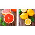 Glasbild Cool Fruits, ca. 20x40x1,7cm - Multicolor, MODERN, Glas (20/40/1,7cm)