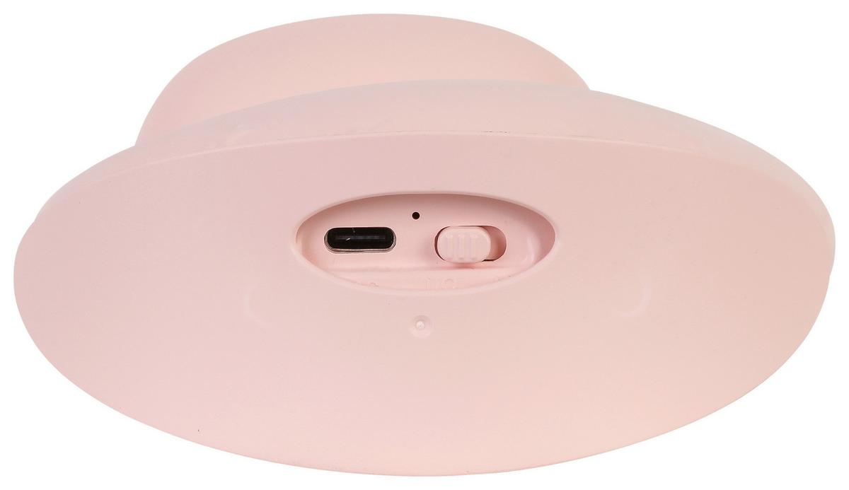 LED-Dekoleuchte Oli in Rosa max. 2,5 Watt - Rosa, Modern, Kunststoff (6/11/15,5cm) - Modern Living