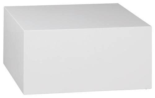 Couchtisch "WL1.856" , ca 60x60x30 cm , weiss - Weiß, MODERN, Holzwerkstoff (60/30/60cm) - MID.YOU
