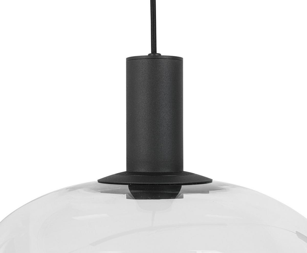 LAMPA WISZĄCA LUNE *DK* - czarny, Design, metal/szkło (135,5/37/183cm) - Dieter Knoll