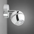 LED-Wandleuchte Tiffany - Chromfarben, Metall (8/15,2cm) - MÖMAX modern living