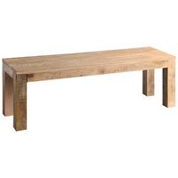 Sitzbank Everest in Naturfarben - Naturfarben, Natur, Holz (140/45/40cm) - Mömax