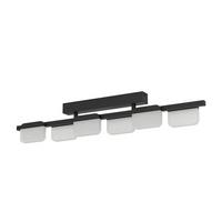 Deckenleuchte 98875* Ervidal - Schwarz, Design, Kunststoff/Metall (93/6/16cm) - Eglo