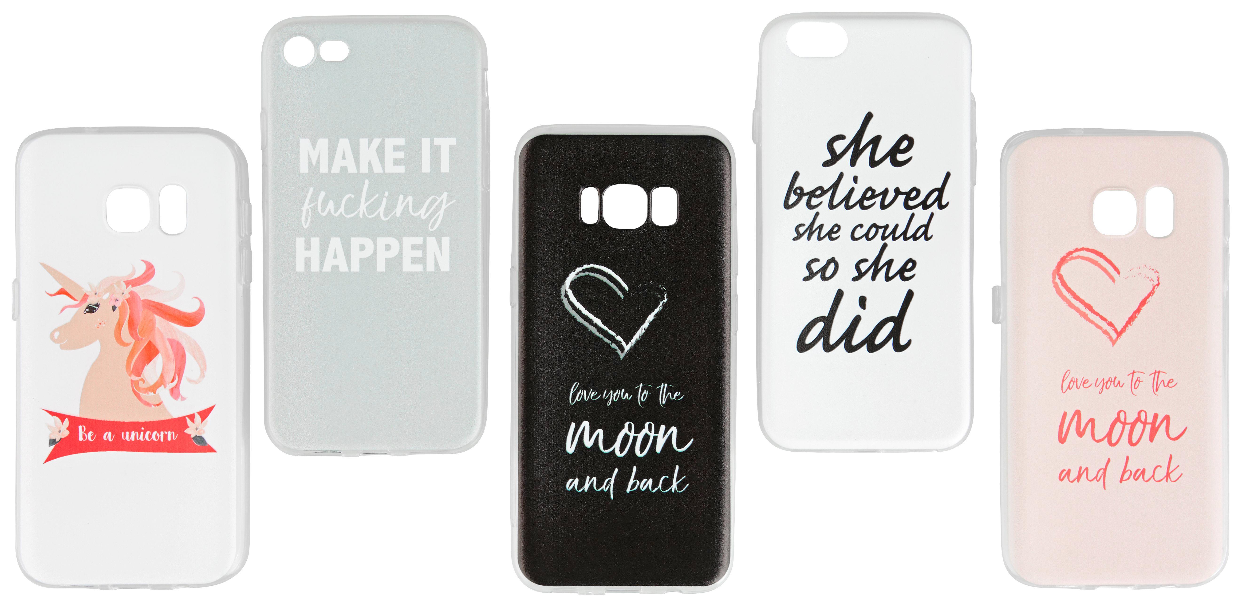 Handyschutzhülle Nelli verschiedenen Designs - LIFESTYLE, Kunststoff (8/16/0,5cm)