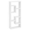 Stenski Regal Rosalie - bela, Konvencionalno, leseni material (36/90/14,5cm) - MID.YOU