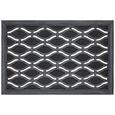 Fußmatte Weaves in Schwarz - Schwarz, Basics, Kunststoff (40/60cm) - Mömax modern living Fußmatte Weaves in Schwarz - Schwarz, Basics, Kunststoff (40/60cm) - Mömax modern living