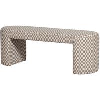 Sitzbank Jacob Sandfarben - Sandfarben, Design, Textil (130/46/46cm) - Livetastic