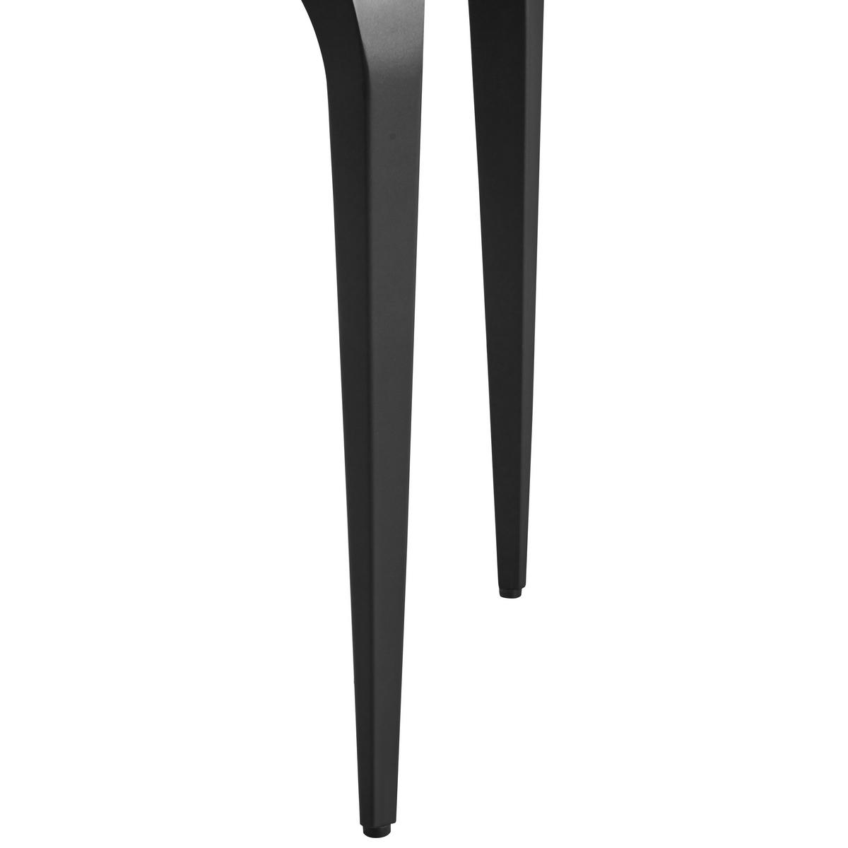 Jedilna Miza Ibiza, Keramika, Siva, Ø Ca. 100cm - siva/črna, Moderno, kovina/keramika (100/100/76cm)